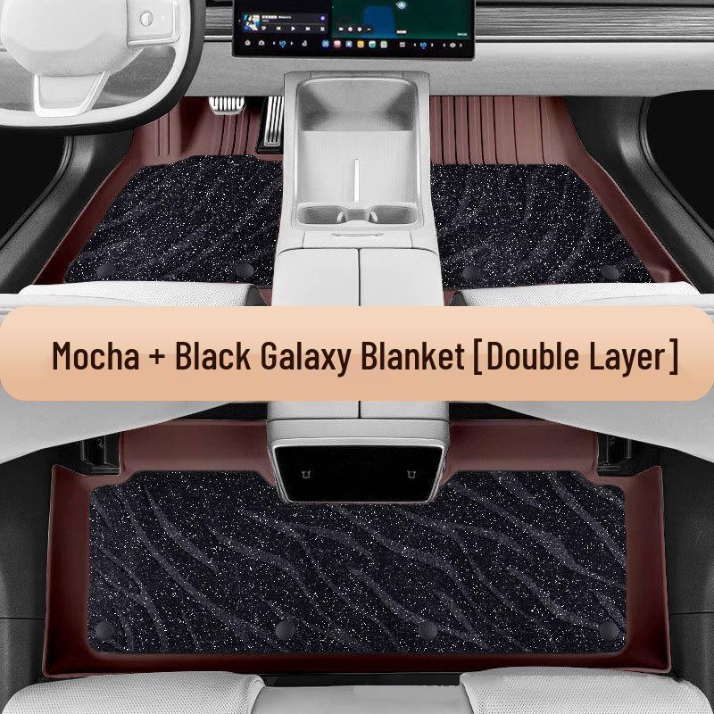 Durable, eco-friendly, odorless TPE high-side floor mats for Chery Jetour PRO EV.