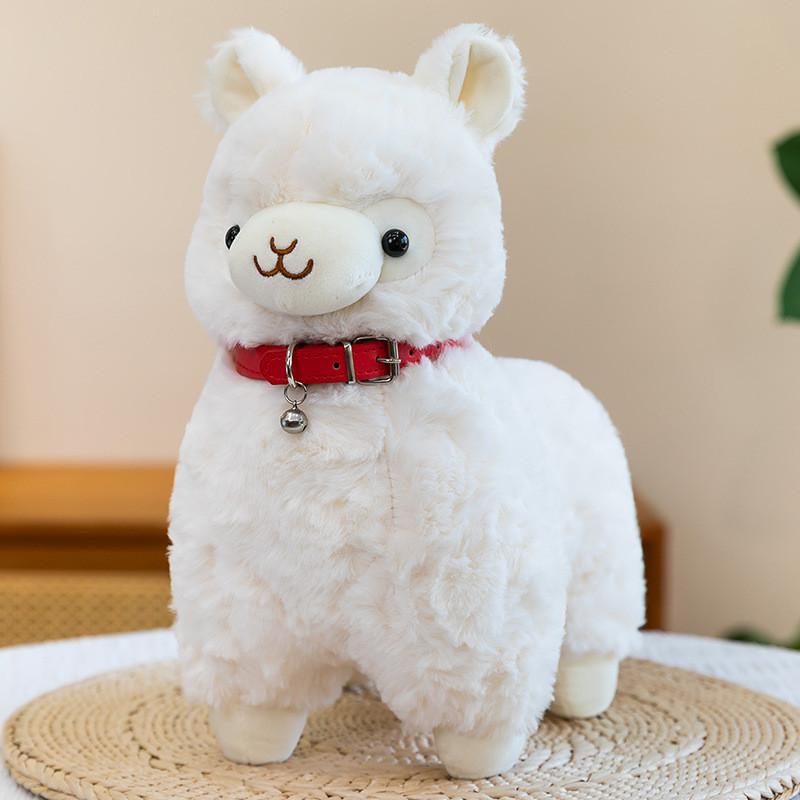 Cute Cartoon Alpaca Plush Toy For Kids Birthday Gift Small Stuffed Animal Collectors Edition