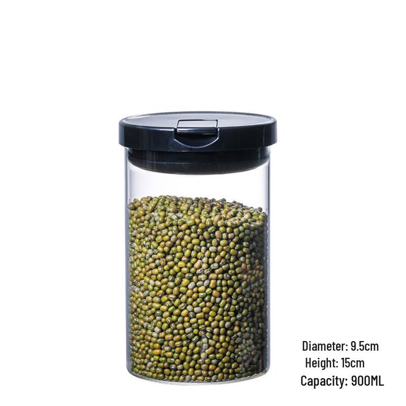 High Borosilicate Glass Storage Jar