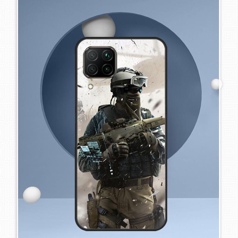 Army Soldier Special Forces For Huawei Nova Y91 Y60 Y70 Y72 Y90 Y61 12s 12i 11i 8i 10 9 SE P20 P40 Lite P30 P60 Pro Case