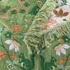 Double-Sided Green & White Wizard of Oz Pure Cotton Gauze Blanket Sofa Towel
