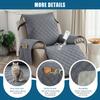 1PC 100% Waterproof Recliner Chair Cover, Recliner Chair Covers for Reclining Chair, Non-Slip Fabric Recliner Couch Cover for Li