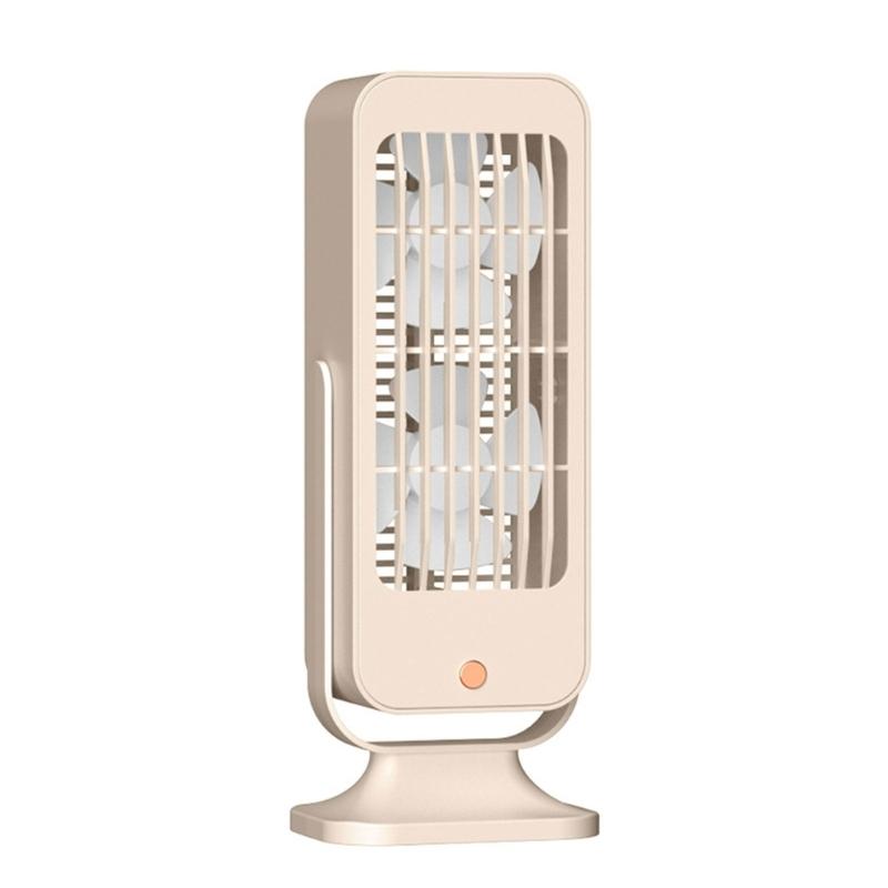 

Portable Desk Fan With 3 Speed Setting USB Powered Table Tower Fan For Office Home Car Use Practical Cooling Device 1
