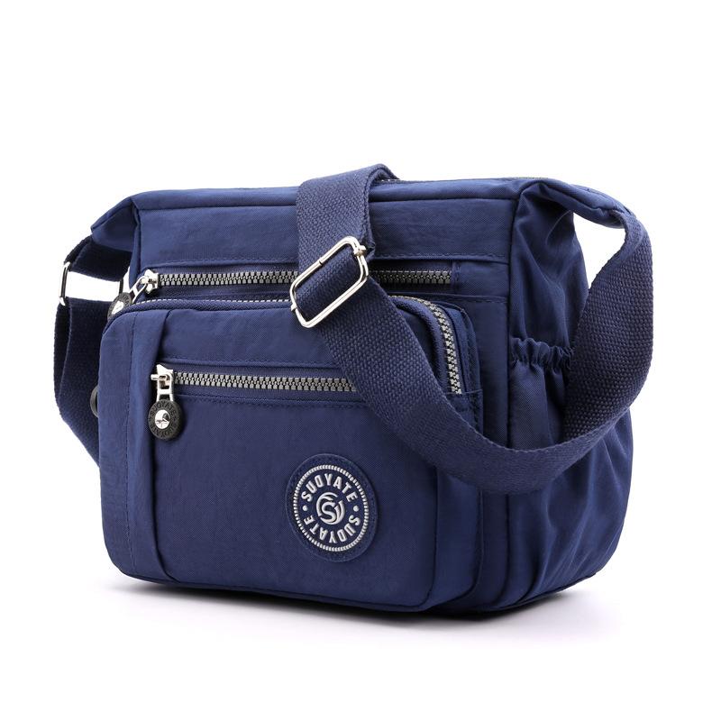 Nylon Multi-pocket Crossbody Bag for Women