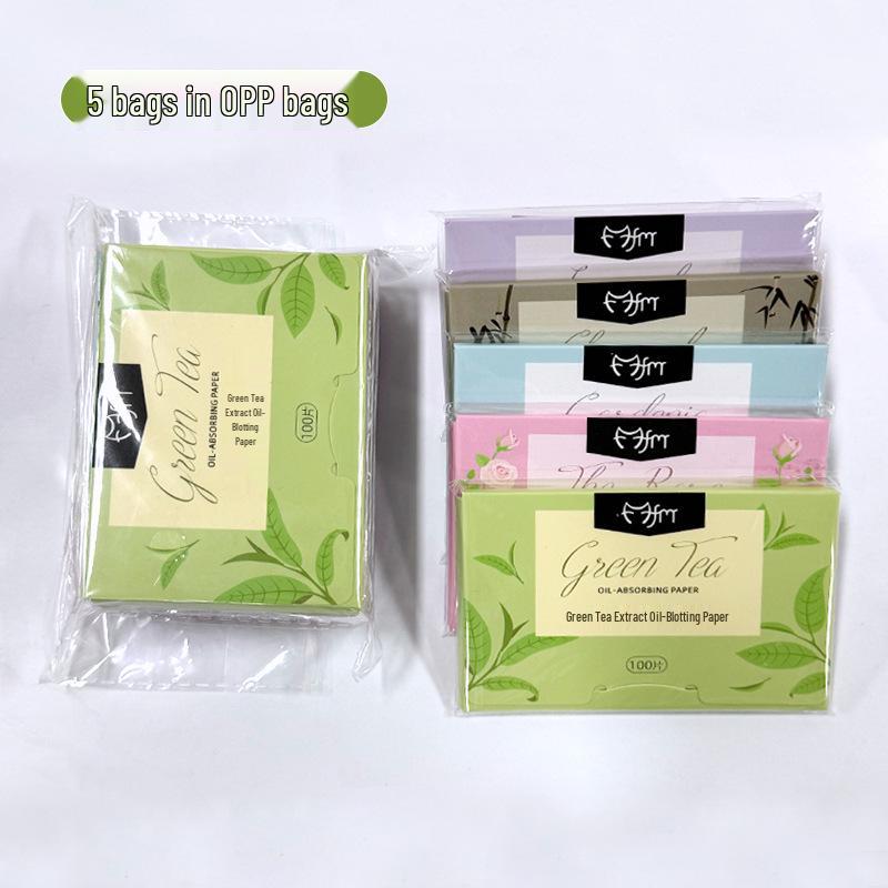 Magic Beauty Oil Control Blotting Paper: Portable and Refreshing Facial Tissue for Women and Men