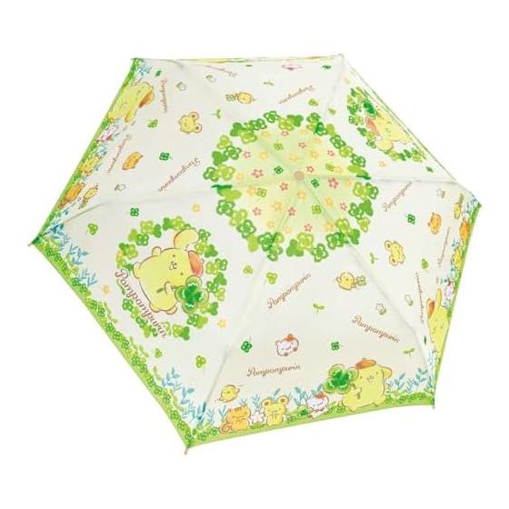 J s Planning Sanrio Folding Umbrella Pompompurin Clover 53cm 90488