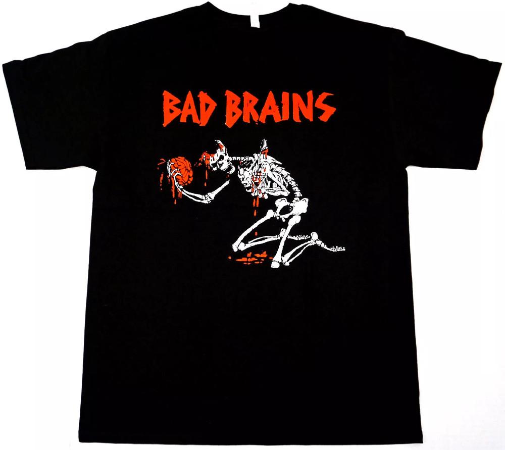 

BAD BRAINS T-shirt Hardcore Punk Reggae Metal Unisex Short Sleeve Tee S-5XL Unisex T-Shirt L