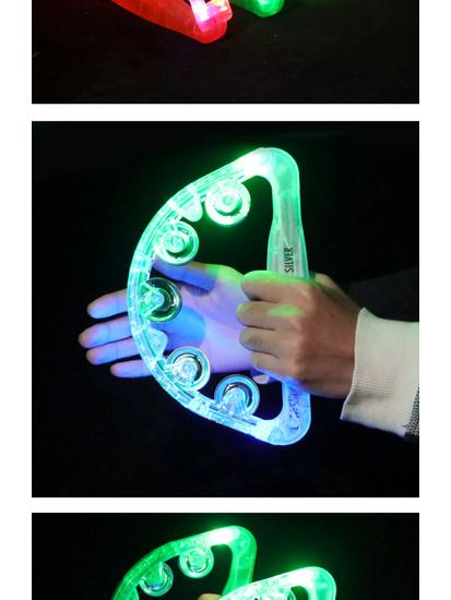 Flashing LED Glow Stick Rattle - Concert and Party Cheer Props