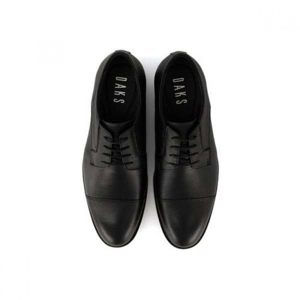 Daks Men S Comfort Saffiano dreSS ShoeS  Black  Dmx578 Ke10