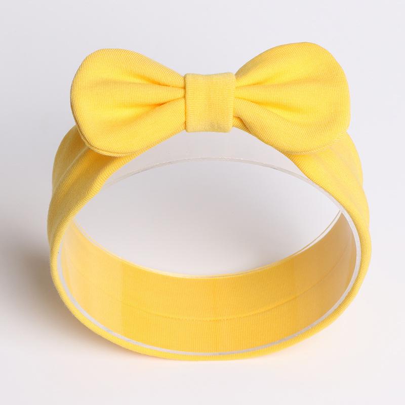 

80902 Детская повязка на голову с бантом: Модели в горошек и однотонные модели на весну/лето