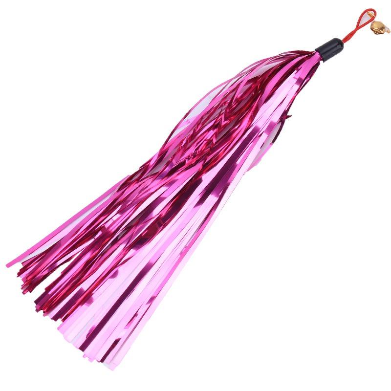 The Replacement Head of The Cat Toy with A Ringing Paper Has A Bell Sound. The Replacement Head of The Cat Toy with A Ringing Paper