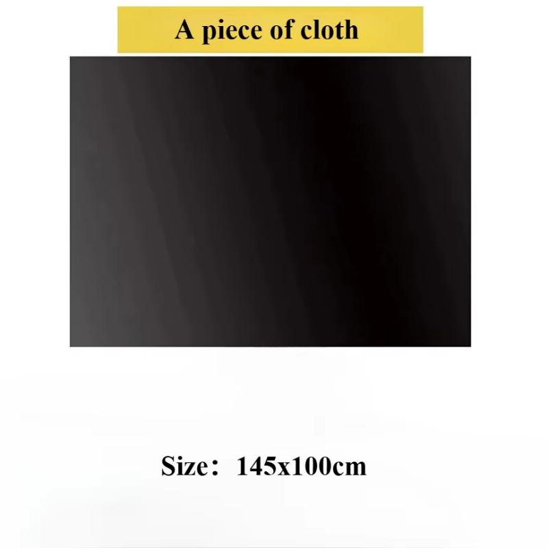 

100% black out Curtain Portable Travel Blocking Darkest Window Film Cloth,DIY No Drill Blackout Curtains, For Bedroom blinds