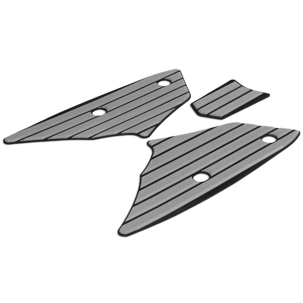 

Special Parts Takegawa Step & Fuel Lid Pad Set (Dark Gray/Black) for Lead 125 (JK12-1000001-1199999)