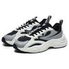 Fila Fusion Conch Fabric Leather Trendy Comfortable Low-Top Casual Shoes Men Sneaker Black Gray T12M227311FBF