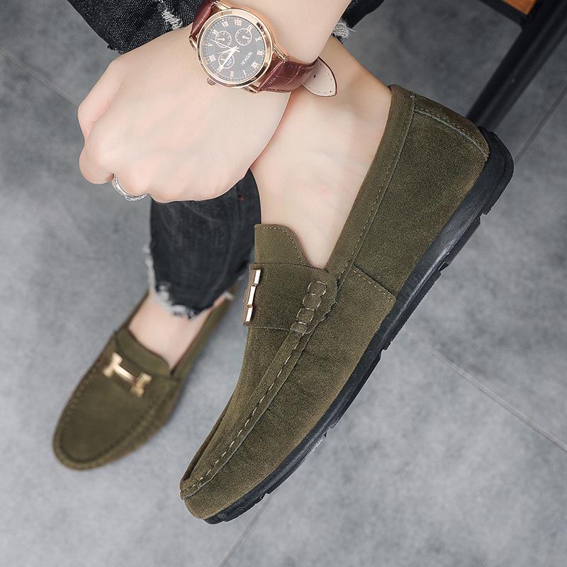 Men's Korean-Style Breathable Slip-On Casual Shoes