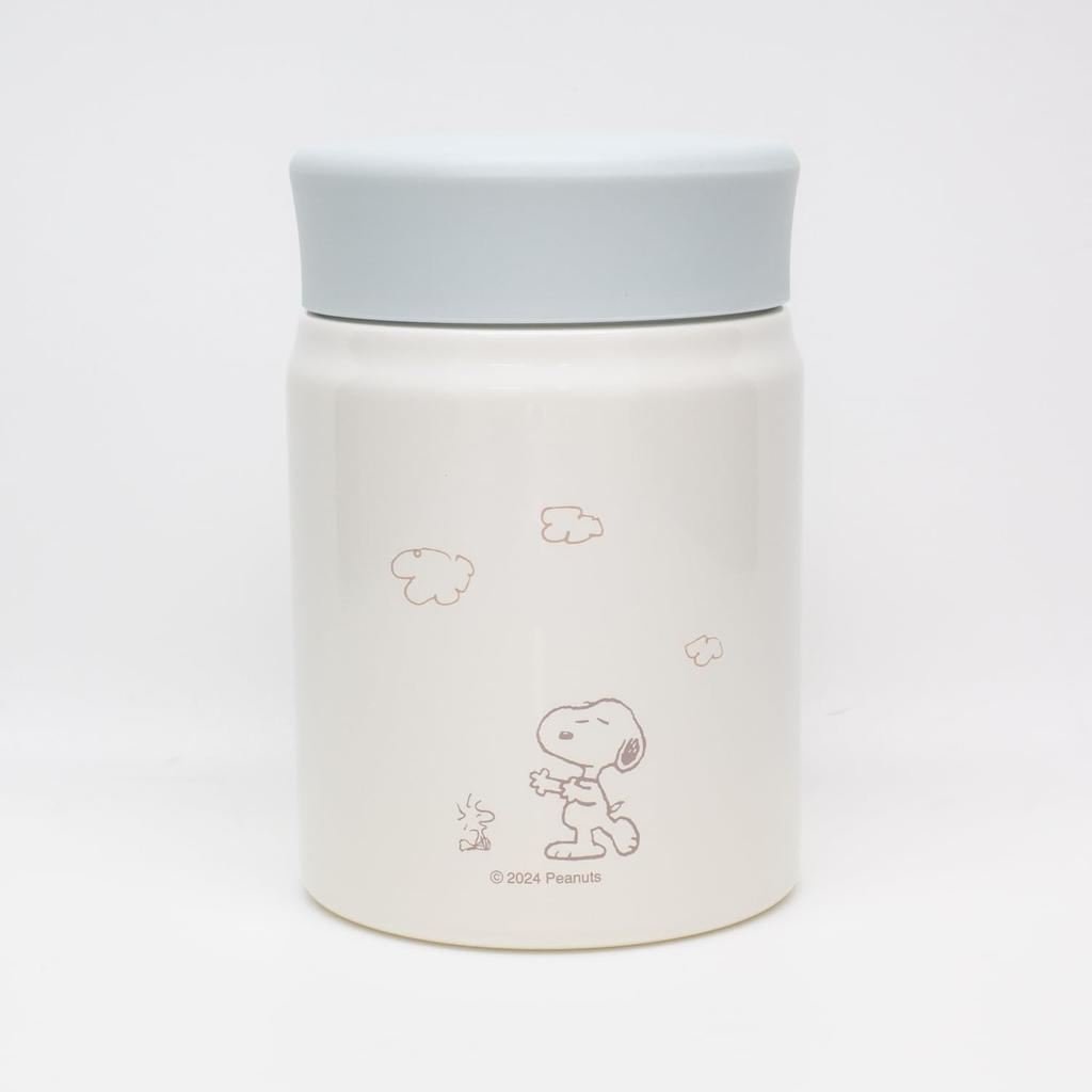OSK PNS PEANUTS Stainless Steel Insulated Soup Case, 320ml, SWS-7