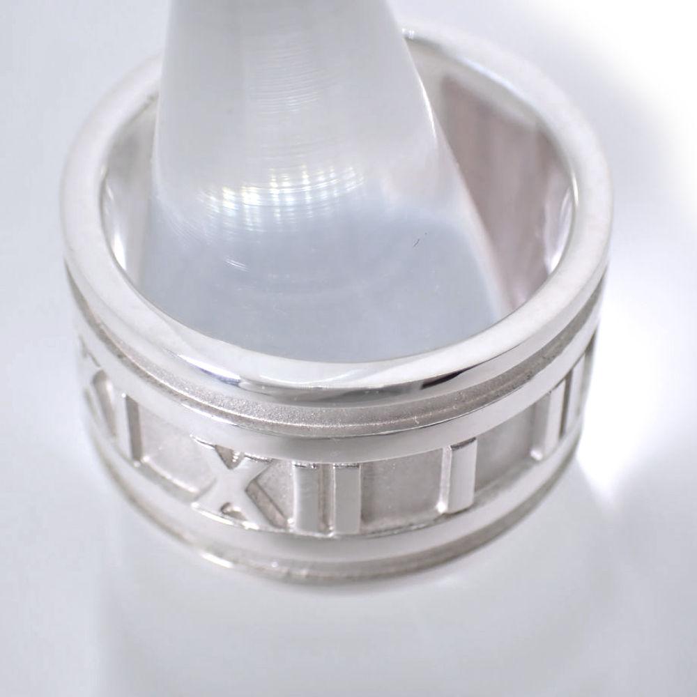 [Pre-owned] TIFFANY 925 Atlas Wide Ring / Size 9.5 / J7-8