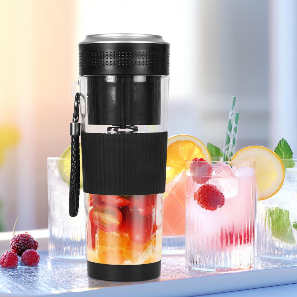 Portable Electric Juicer Cup: Compact Kitchen Blender & Food Processor