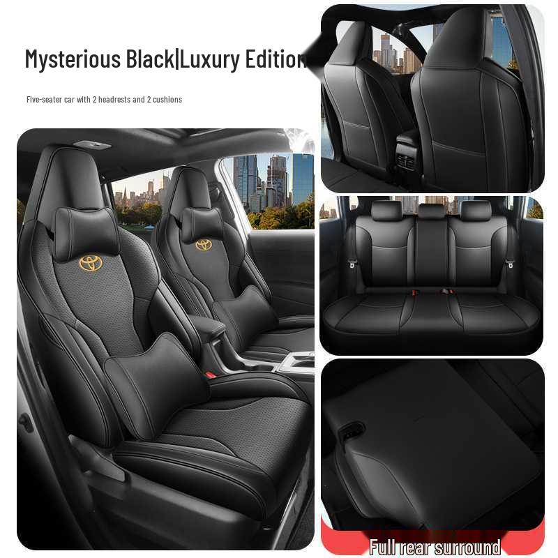 Universal All-Season Leather Seat Covers for 2026 Toyota RAV4