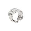 Hermes Chaine D'Ancre 925 Sterling Silver Rings Women's H109506B-000
