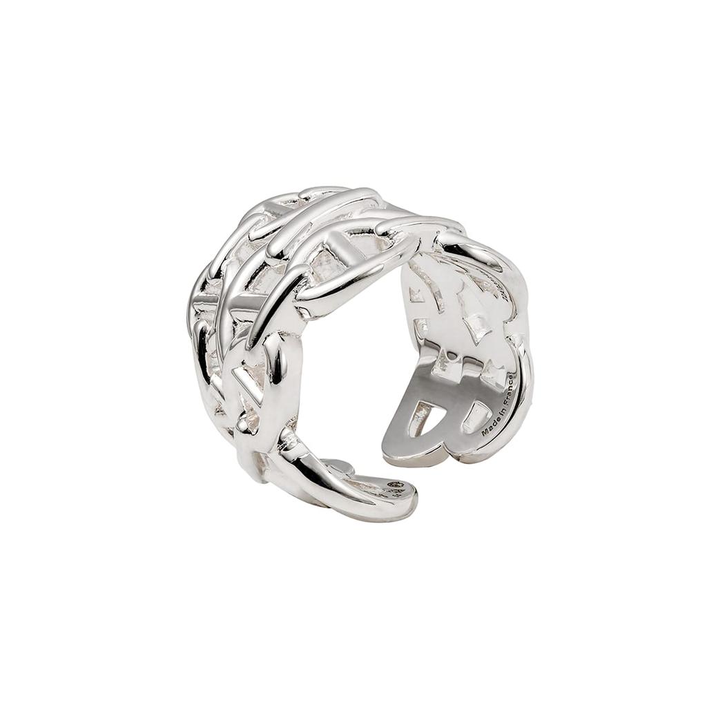 Hermes Chaine D'Ancre 925 Sterling Silver Rings Women's H109506B-000