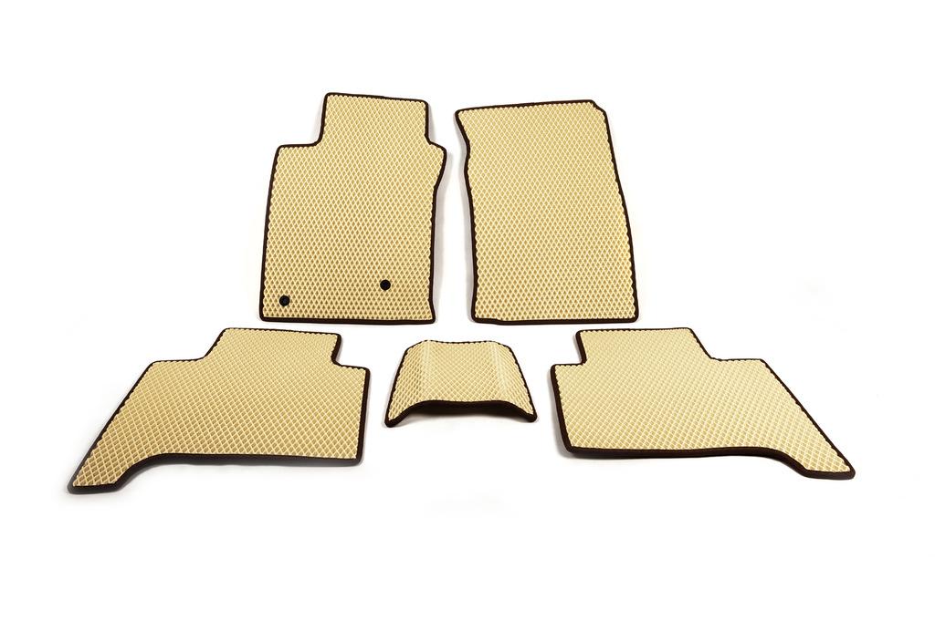 

Килимки EVA (2 ряди, бежеві) для Toyota Land Cruiser Prado 120