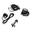 Electric Bike Light Set LED Headlight Tail Light with Handlebar Control Switch for Electric Bicycle Accessories