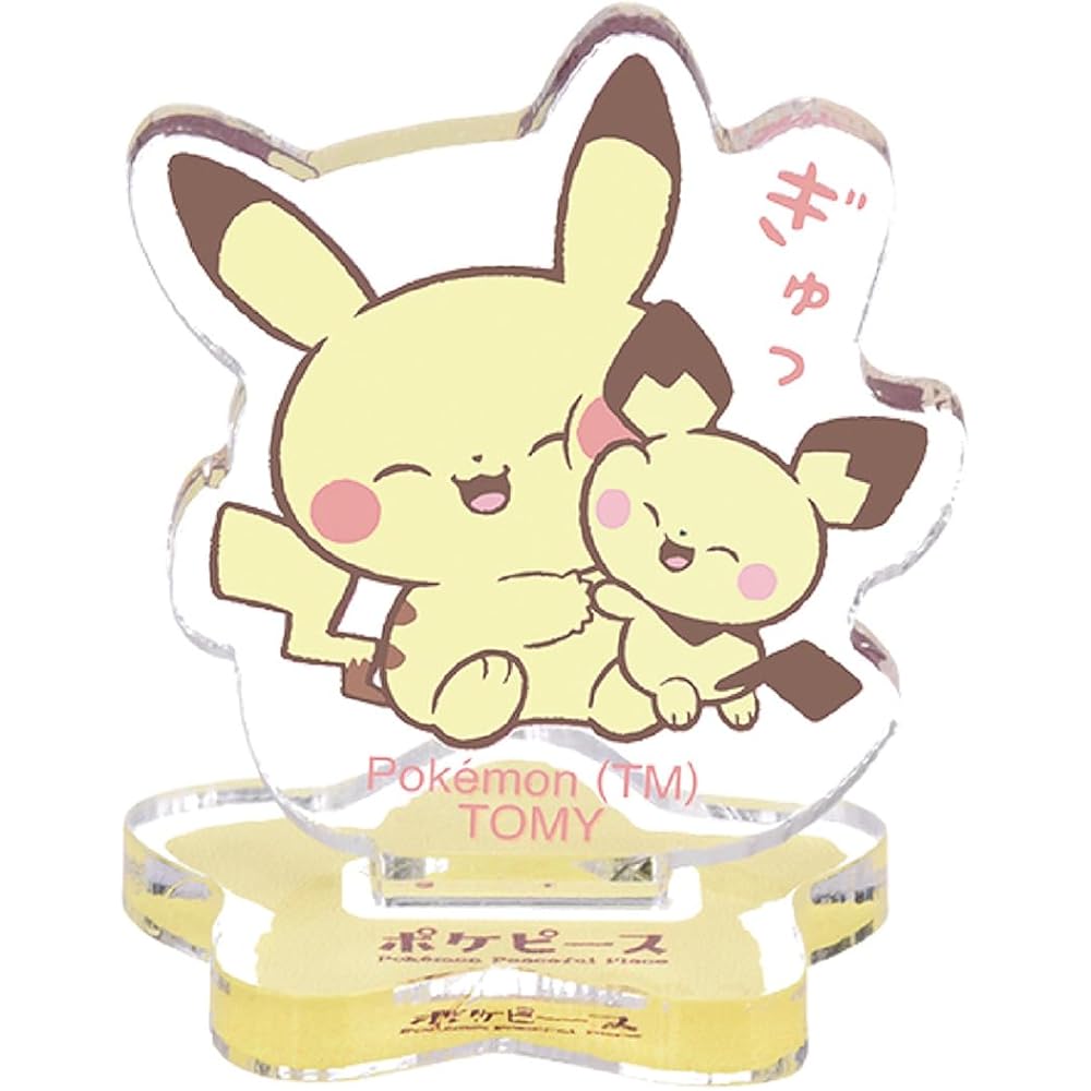 Pokemon Pokepeace Mini Acrylic Stand Peaceful Life Box Collectible Figure