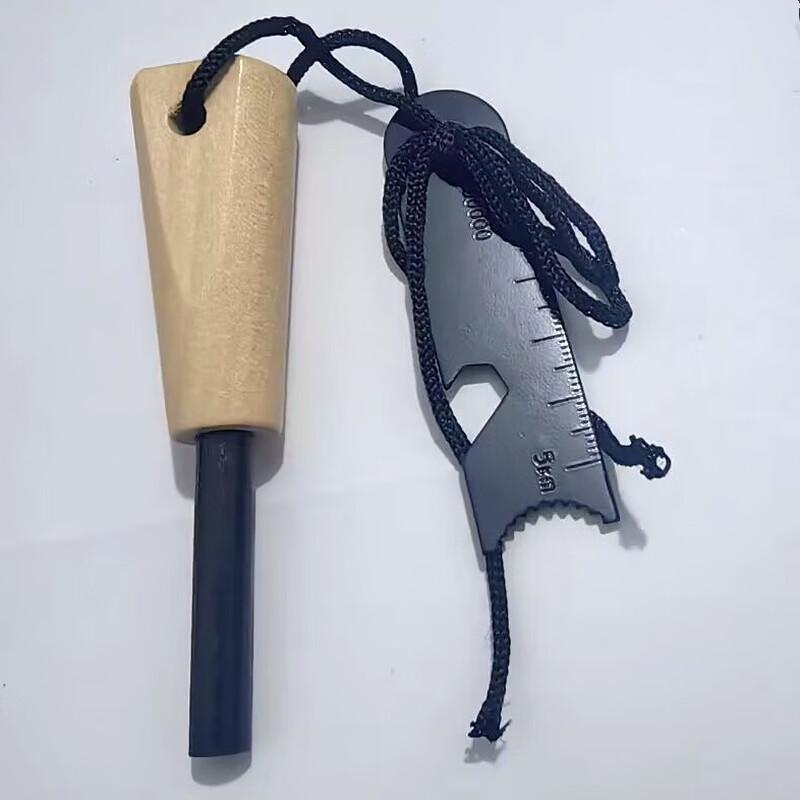 Магниевый огниво Miflame с деревянной ручкой