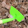 2Pcs Child Safe Wooden Rakes Shovel Set For Yard Work Sand Play Detachable Head Wooden Construction Gardening Toy