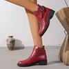 Women's Fashion Mid-Calf Boots with In British