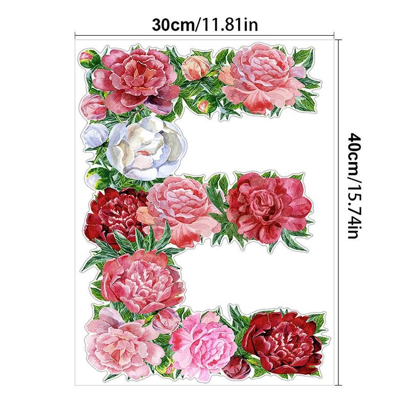 1PC English Letter Wall Stickers Wall Adhesive Decorative Letters 3D DIY Wall Stick