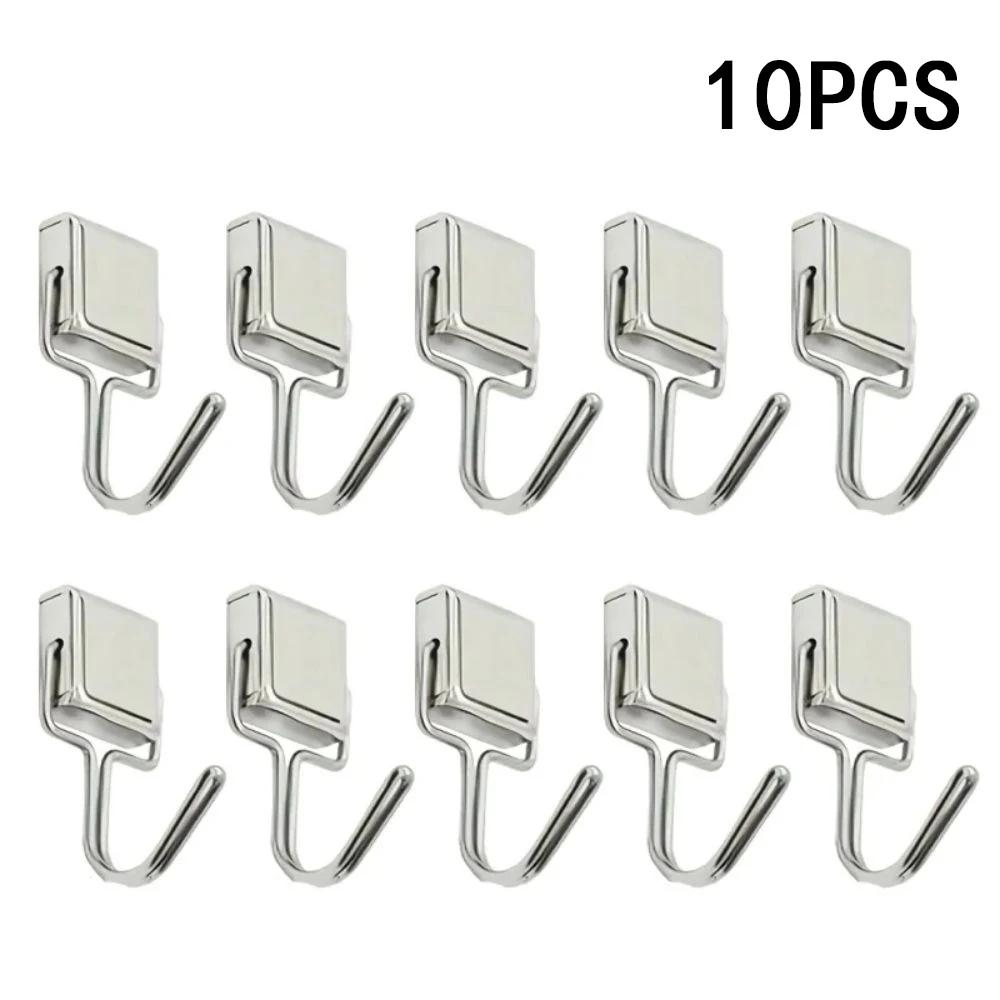 20/10/5 PCS Magnethaken-Aufhänger-Schlüsselhalter Mehrzweck-Aufbewahrung Neodym Super Strong Küche Bar Büro Zuhause und Dekoration
