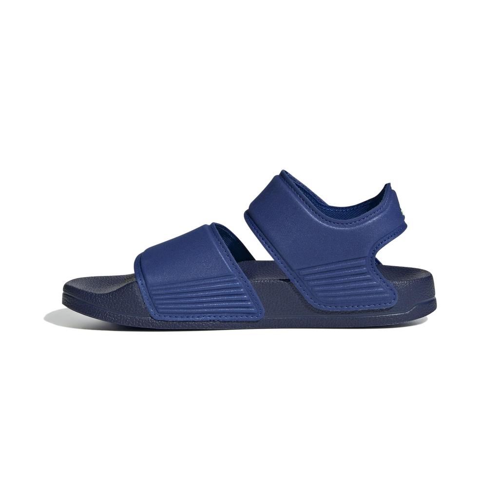 Adidas Junior Adilette Sports Boys and Sizes Team Royal Blue cm Sandals, Girls, 17-22cm, LWS09, Blue/Green Sparkle/Dark (ID2626), 19.0