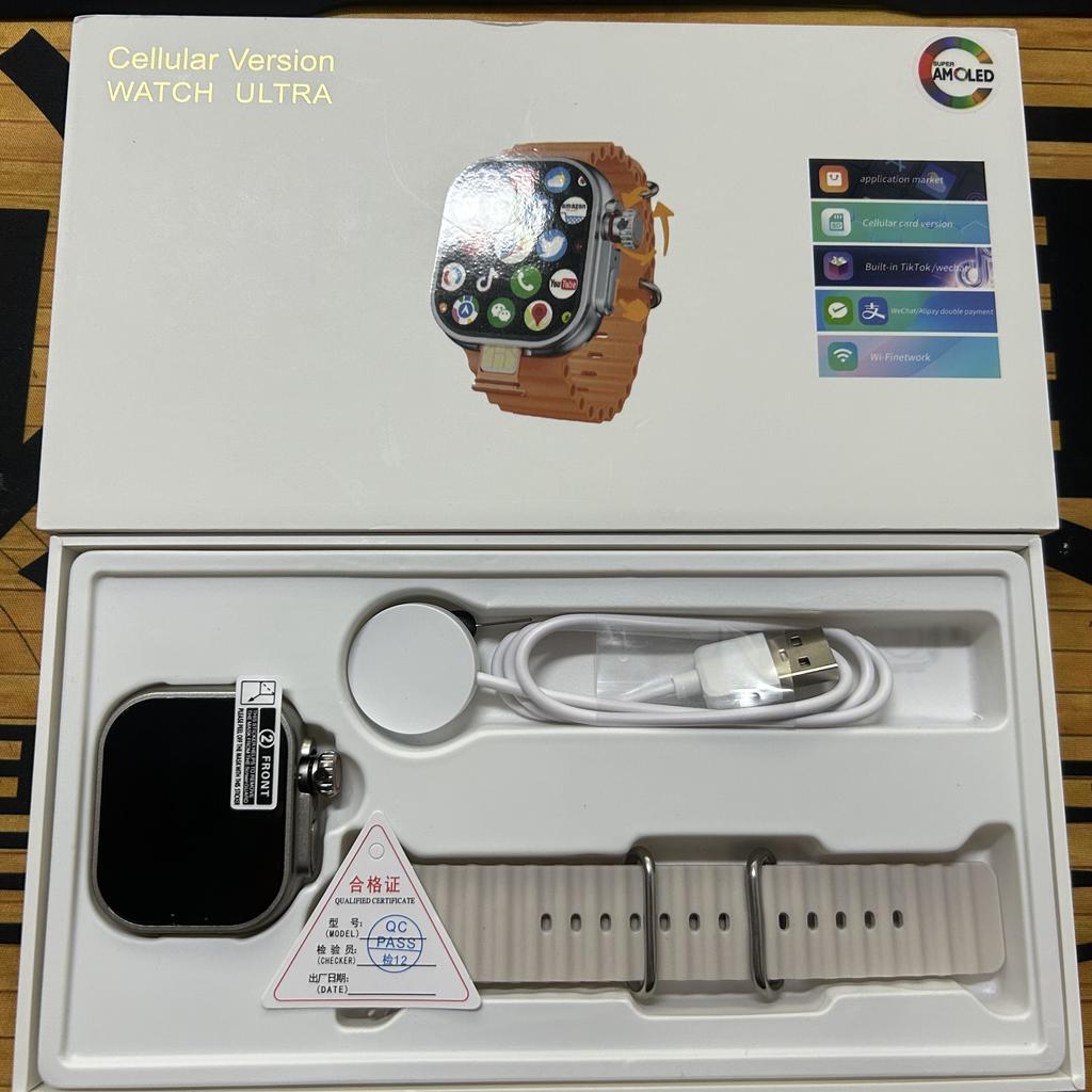 CD12 S10 Ultra 3 Smartwatch 4G 5G 2,26 cala Amoled Android 12.0 Smart Watch Z Obrotowym Aparatem Kompasem GPS WIFI Bateria 2080mAH