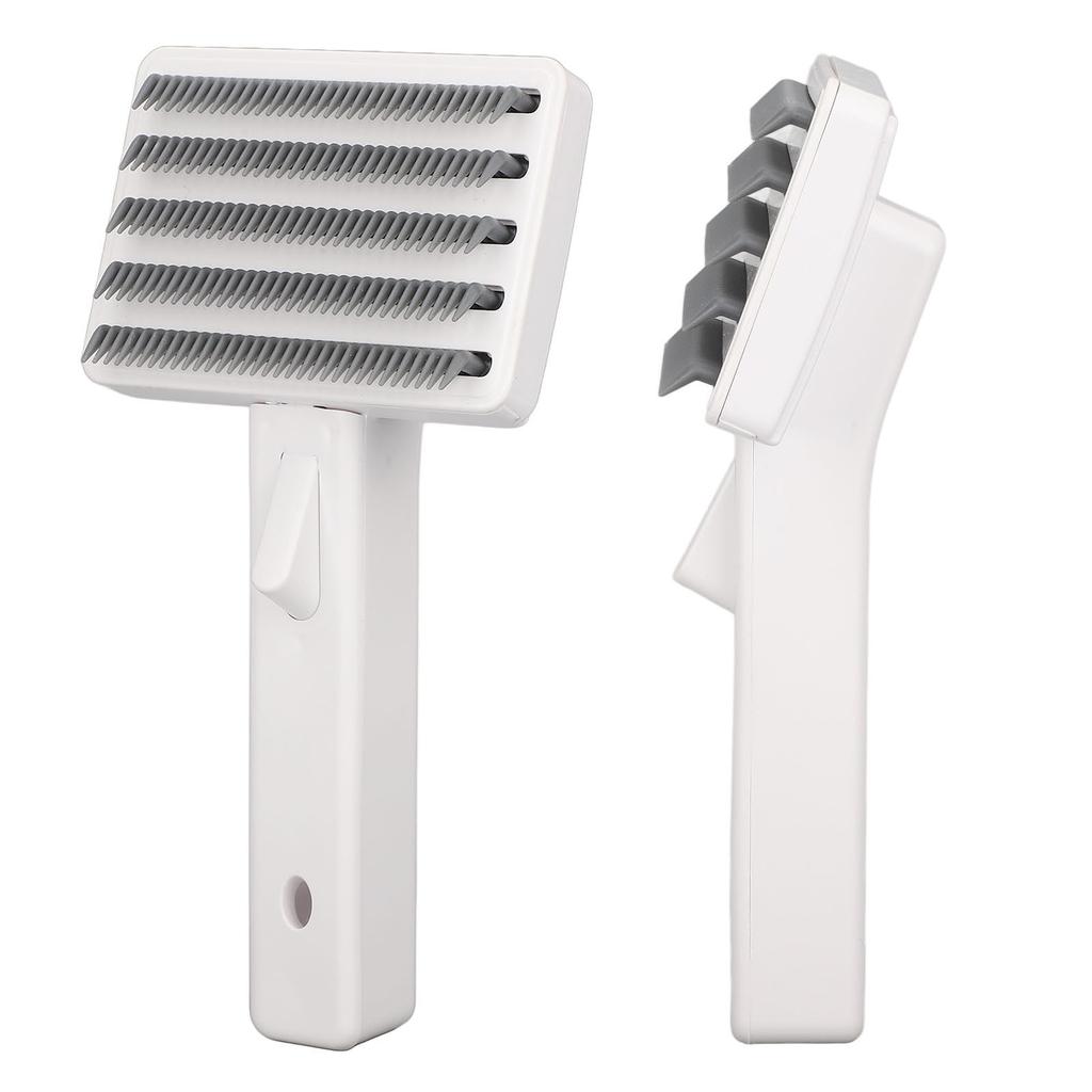 Dog Deshedding Brush Durable ABS Portable Comfortable Handle Body Massage Hair Scurf Removal Dog Brush for Dog Cat Pet