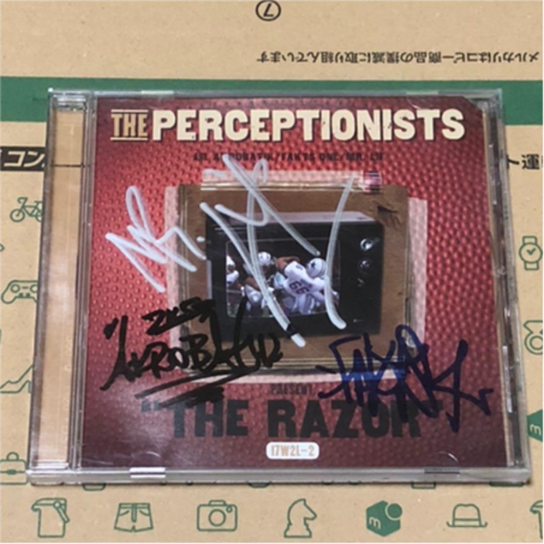 

[USED] The Perceptionists / The Razor autographed