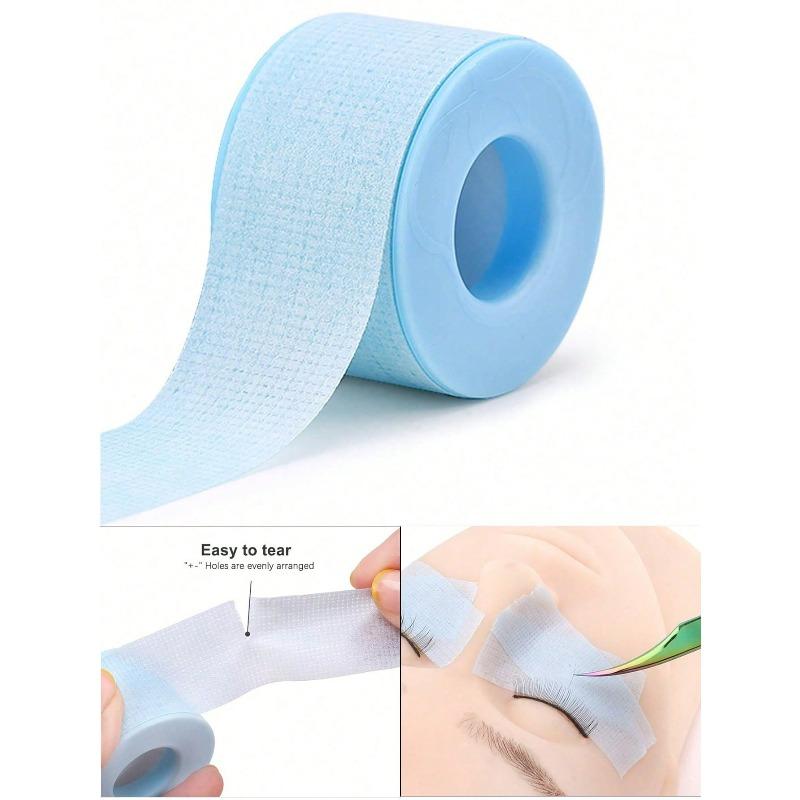 1 Roll Breathable Eyelash Extension Tape, Professional Eyelash Extension Tape Non-Woven Fabric, Self-Adhesive Tape For Eyelash Extension Application