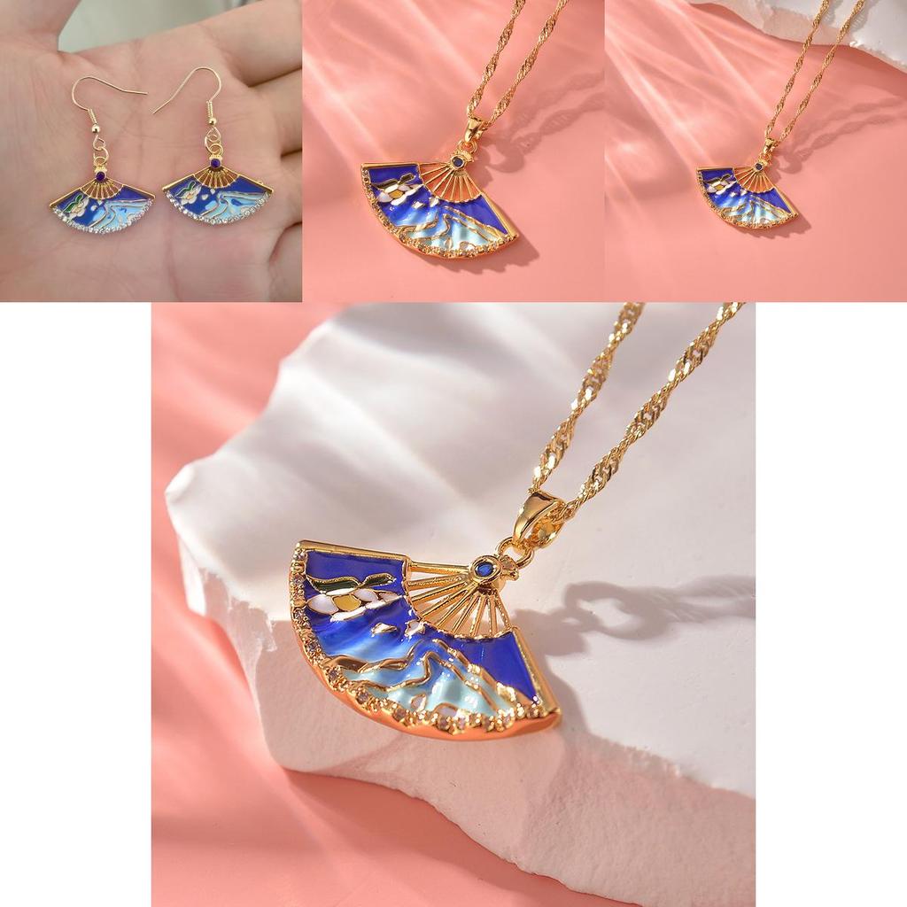 Collier pendentif élégant Genshin Impact Ayaka Bijoux en alliage accrocheurs Pour couples