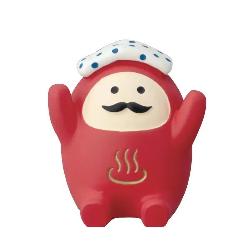 1pc Japanese Groceries Zakka Bath Series Ornaments Home Kitty Resin Lovely Ornaments Gift Microfilm DIY Scene Room Decor