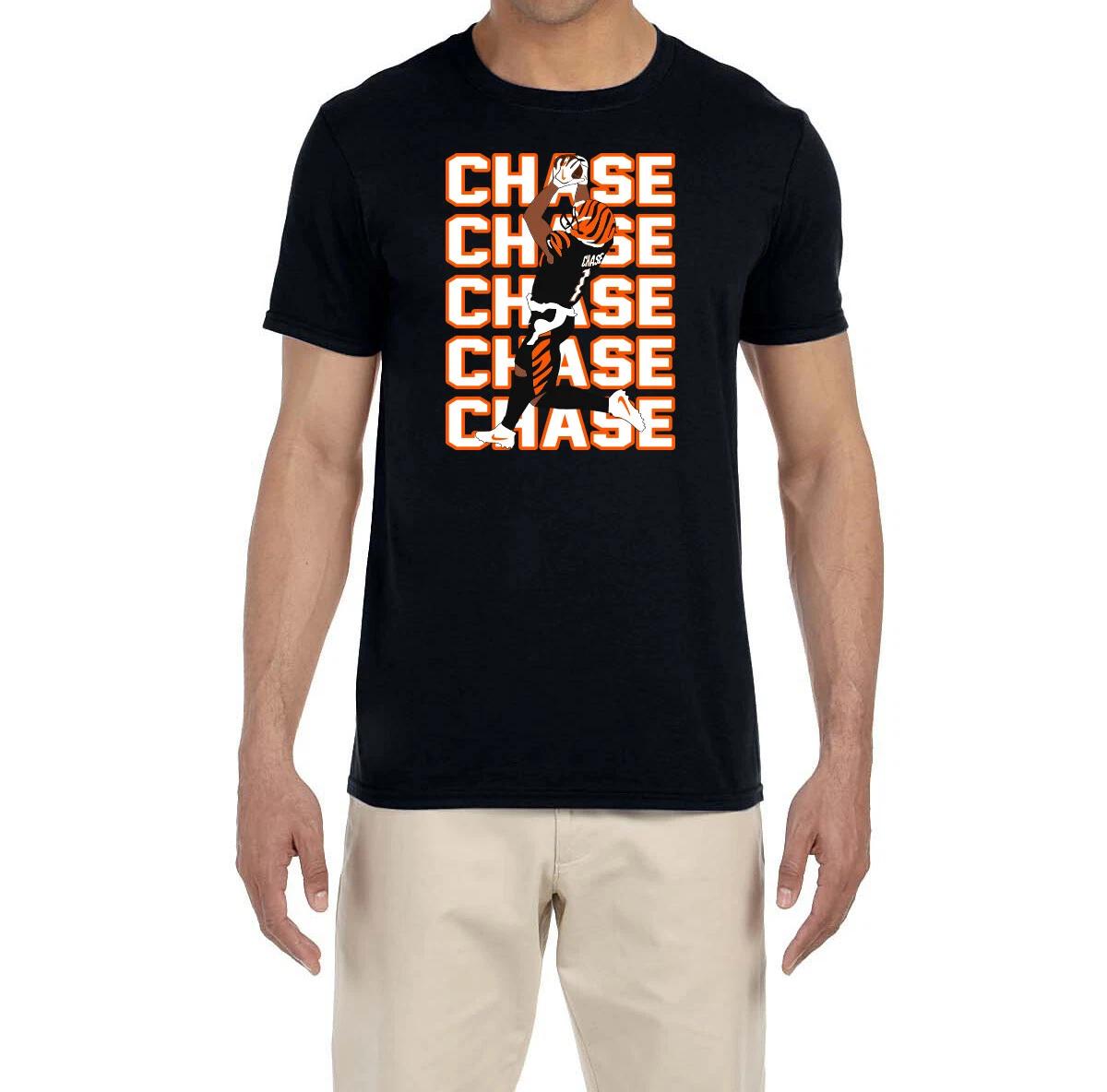Jamarr Chase Text Pic T-Shirt L