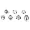 7Pcs/Set Male Female Faucet Adapter Kit with Gasket Brass Aerator Adapter Set for Garden Hose