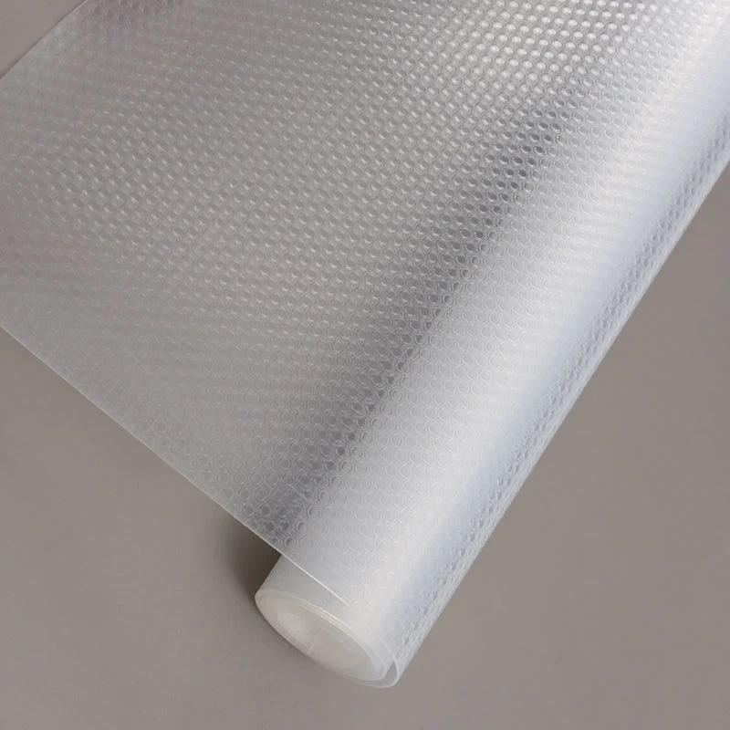 

Главная Коврики для кухонных шкафов Коврики для ящиков Многоразовые моющиеся Пыле- и противоскользящие салфетки Нескользящий коврик для холодильника 50x150cm прозрачный