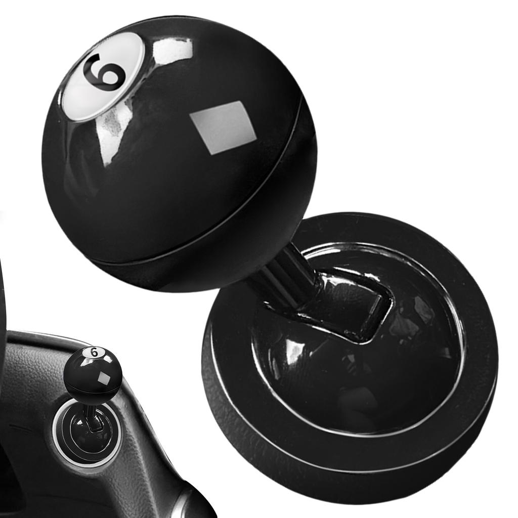 Billiards Styles Car Push To Start Button Rocker Auto Push Start Joystick Car Button Start Lever Car Starter Engine Button Cover