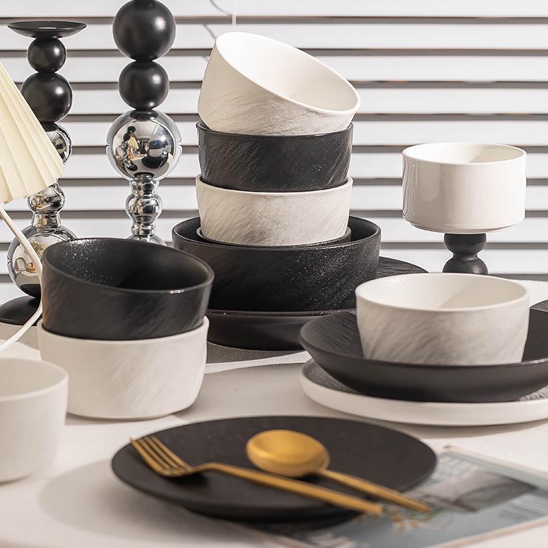 Ceramic Bowl Set: Multipurpose for Rice, Soup, Dessert, and More