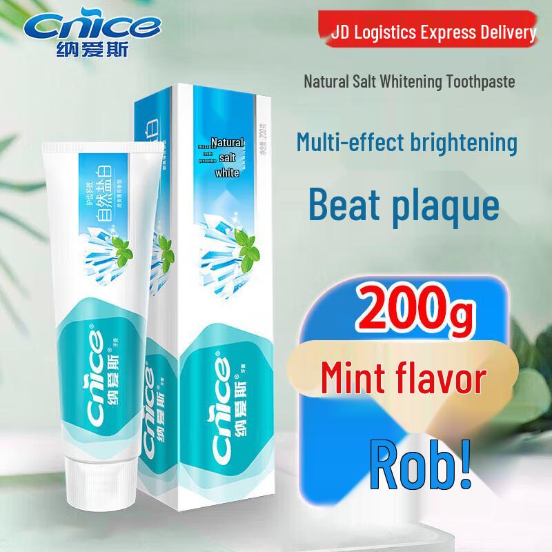 Nice Natural Salt Whitening Toothpaste
