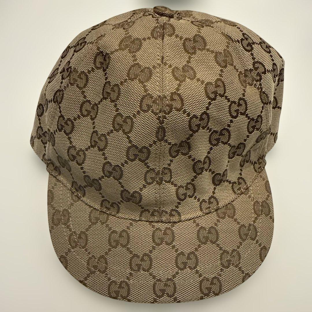 Used GUCCI cap baseball kids cap 56cm Gucci
