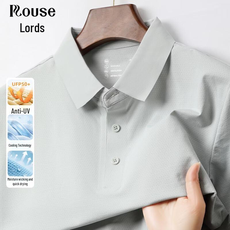 Luoz Men s Cooling Quick-Dry Polo T-Shirt 170