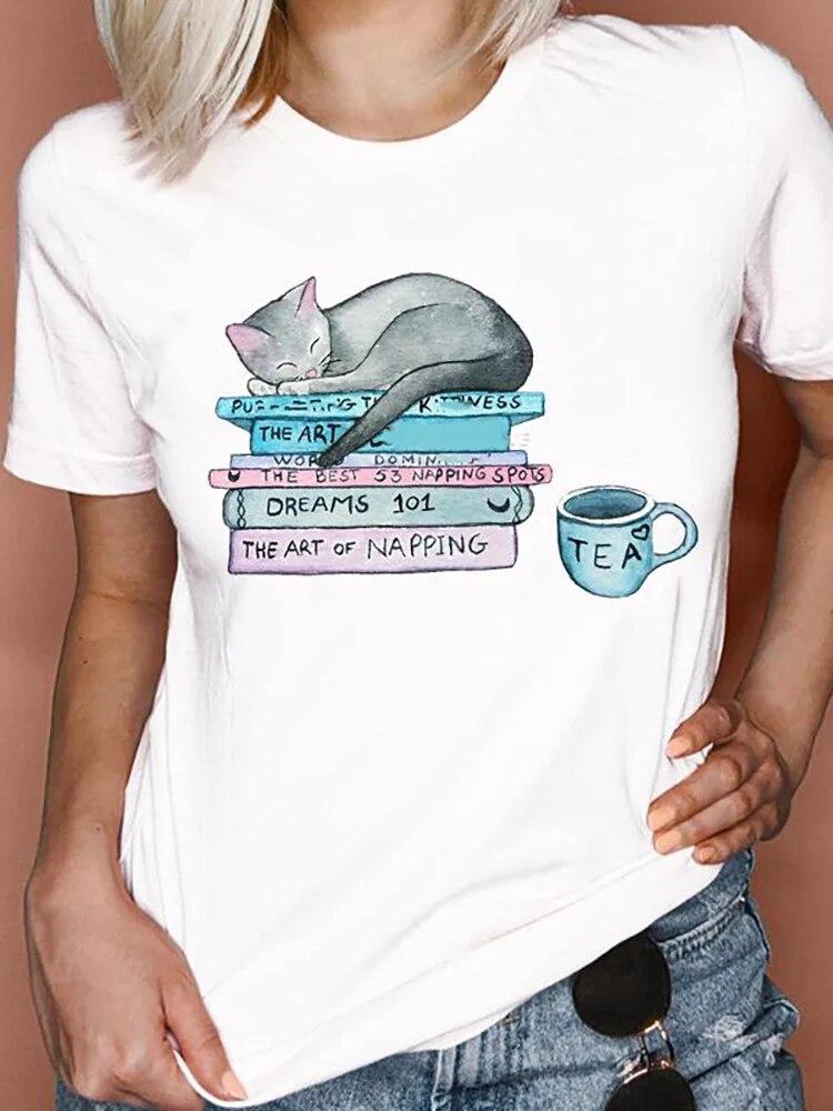 

Женские футболки с рисунком пчелы и цветочной королевы, модный женский графический принт, женская одежда 90-х годов, футболка с коротким рукавом, футболка 3XL белый