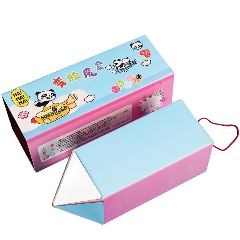 DIY Children s Science Kit: Face-Changing Magic Box for Experiments and Learning 6x6x16 cm
